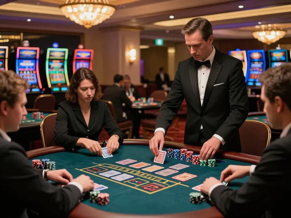 Experience the thrill of baccarat at LC88 luxury casino with engaging gameplay and beautiful ambiance.