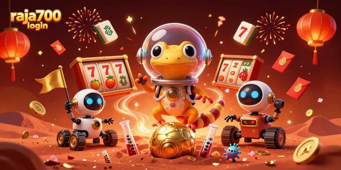 Mengakses raja700 login untuk merasakan pengalaman kasino sekaligus jackpot yang menakjubkan dengan ilustrasi casino 3D.