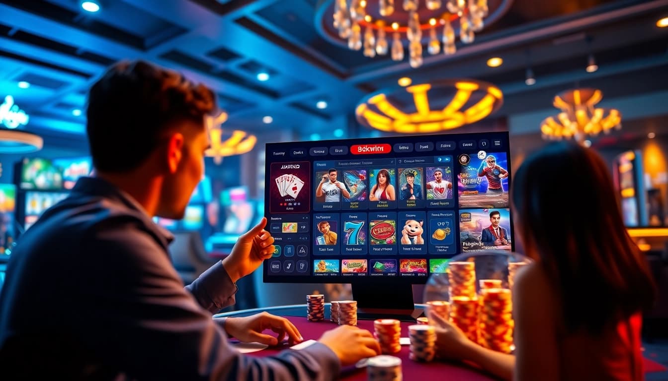 Experience thrilling online gaming at 98win with sleek casino graphics and vibrant interactions.