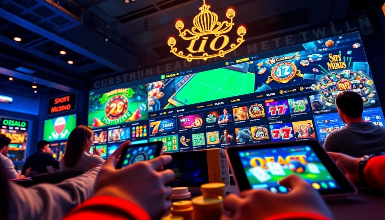 Experience the premium online gambling world at mmo.ad, featuring exciting live casino games and sports betting.