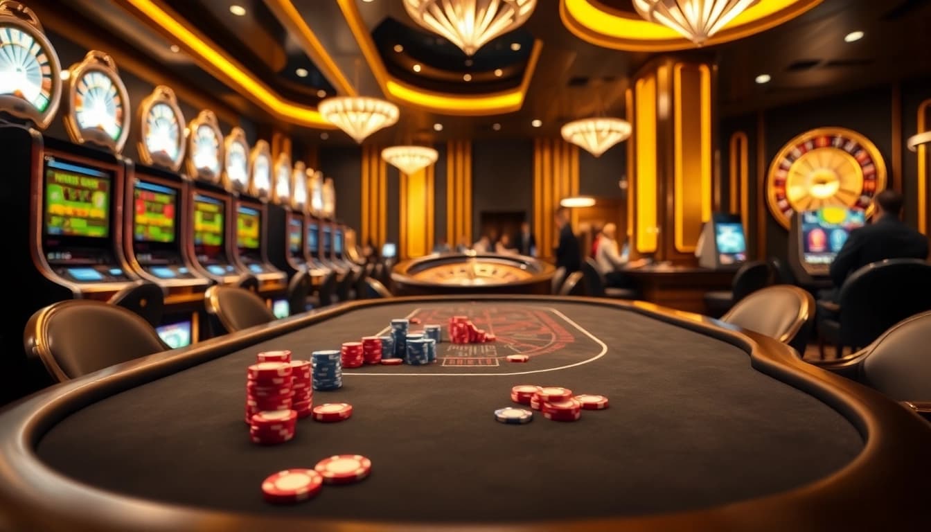 Experience high-stakes gaming action at ok365 com with vibrant slots and poker excitement.
