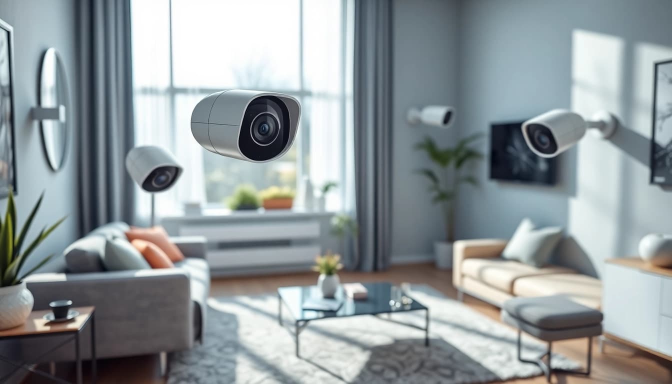 Cámaras de seguridad EZVIZ que mejoran el espacio de vida moderno para la seguridad del hogar