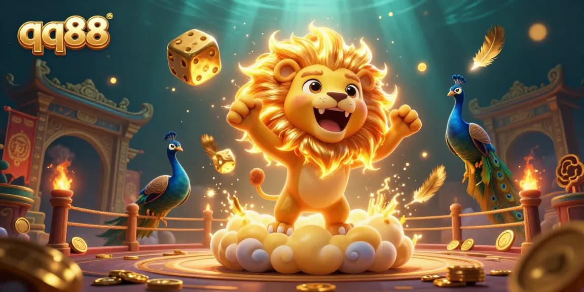 Bet big and enjoy thrilling gameplay with qq88 on cosmic themed casino illustration.