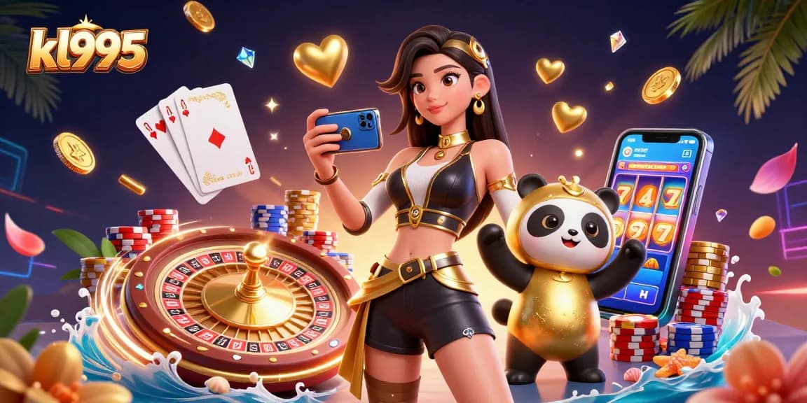 Engage with kl995's vibrant casino experience through themed games and exciting wins.