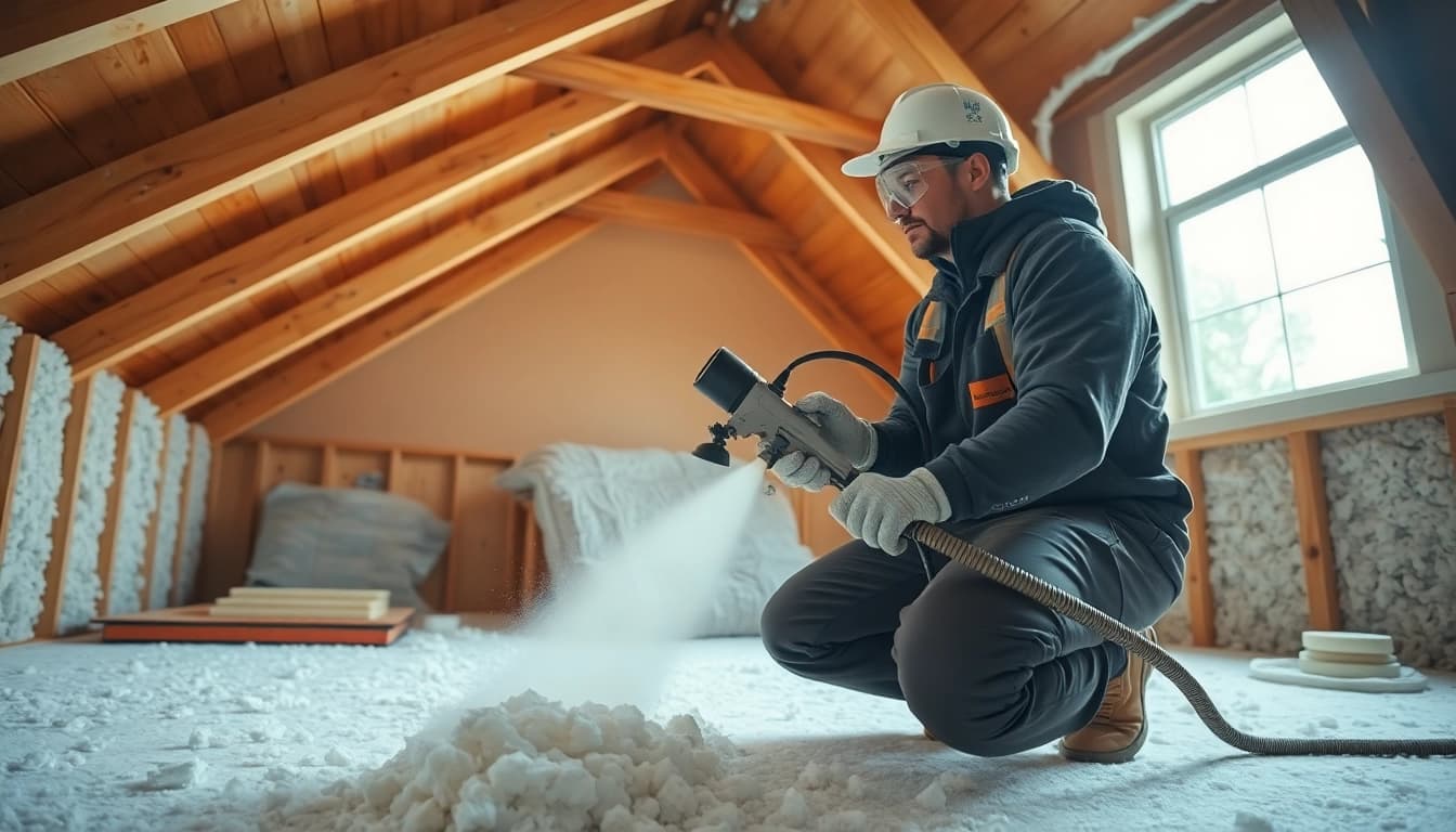 Executing spray foam removal service in an attic with a focus on safety and efficiency