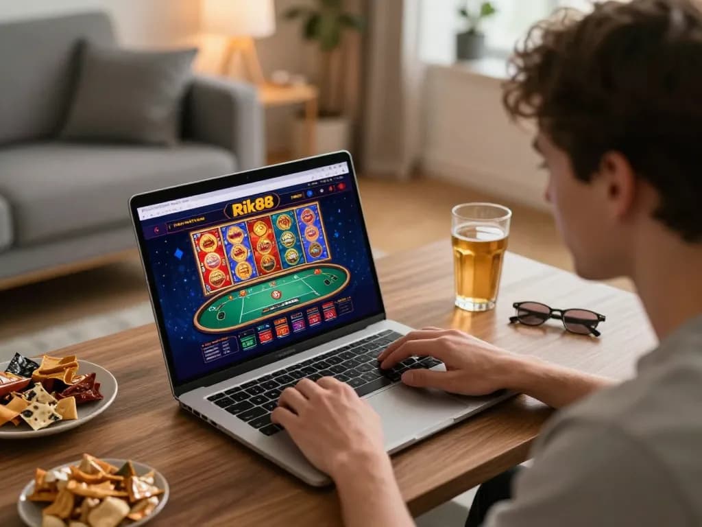 Experience thrill as you tải game rik88 on your laptop at home with engaging online casino interface