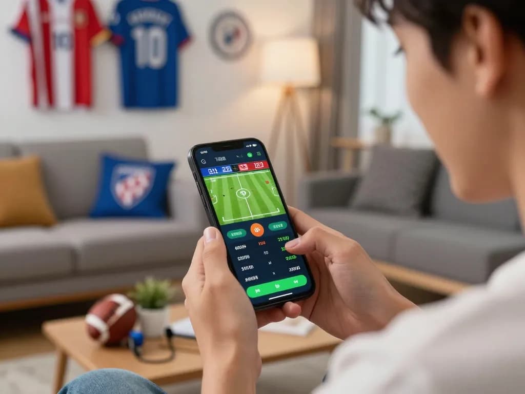 Xoilac provides an engaging sports betting experience via mobile app with live updates and bet placement.