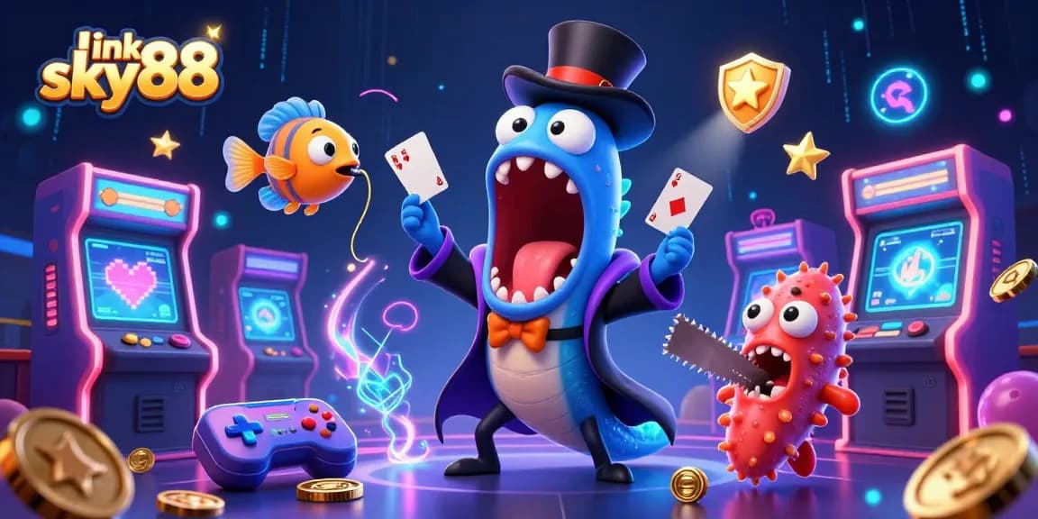 Engage with the vibrant world of gambling featuring link sky88 where characters bring card tricks to life.