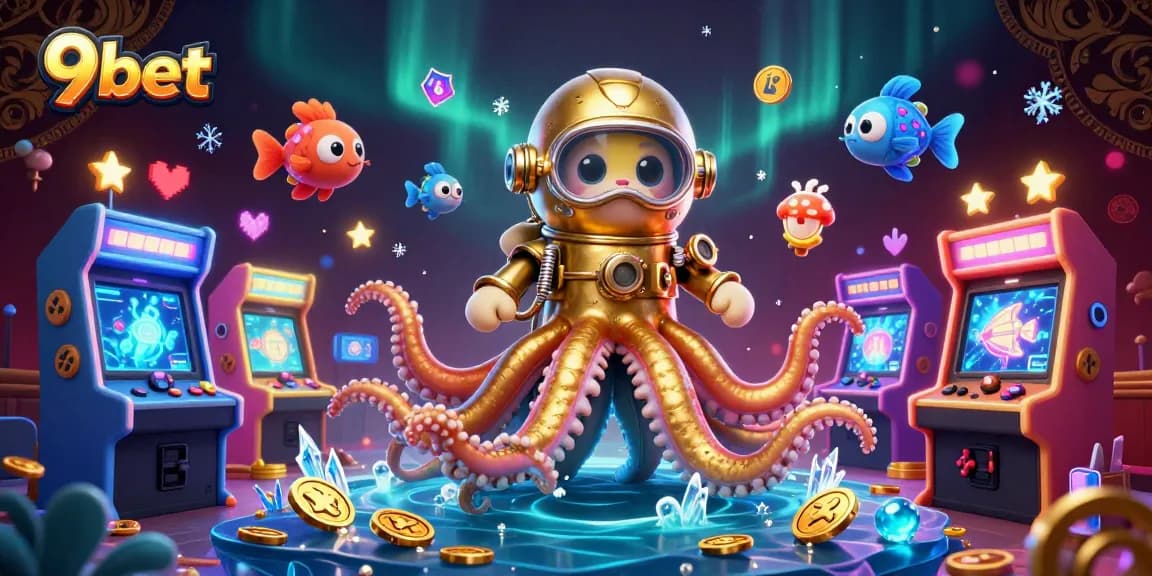 Experience thrilling betting action with 9bet's exciting casino games and golden treasures.