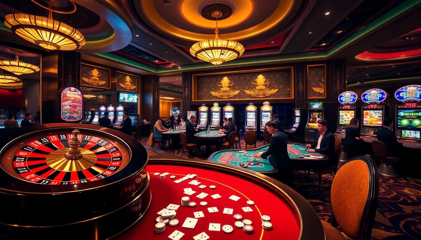 Exciting gameplay at F8BET: Engaging players at roulette, blackjack, and slots.