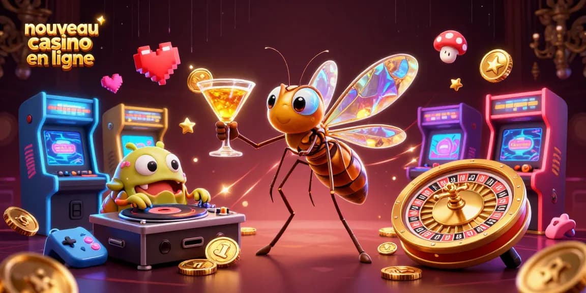 Jouez dans un nouveau casino en ligne avec un kangourou casino et un DJ trilobite fascinant.