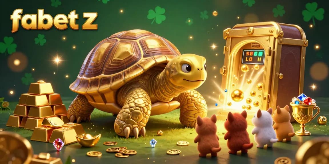 Engage with fabet z in this vibrant 3D casino scene filled with treasures and excitement!