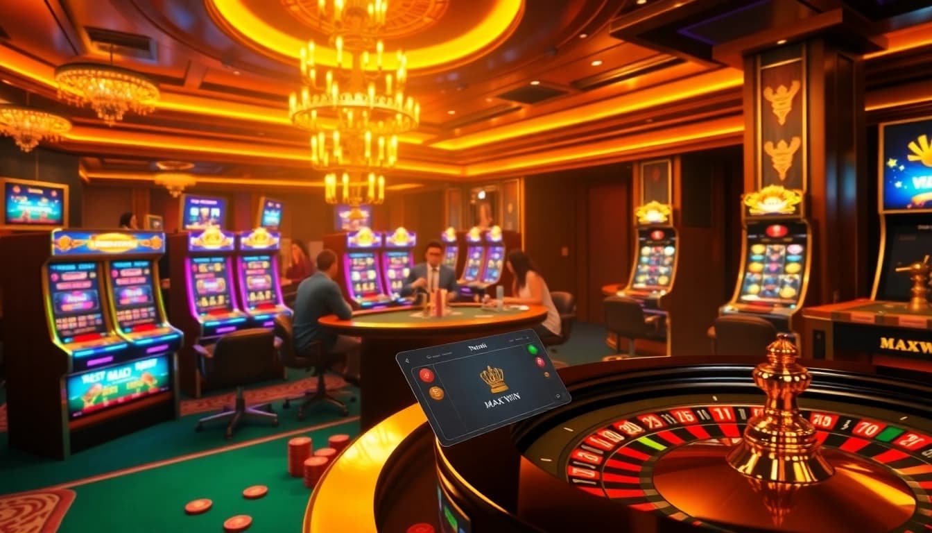 Experience the excitement of idnslot with lively casino gaming elements and vivid atmosphere.
