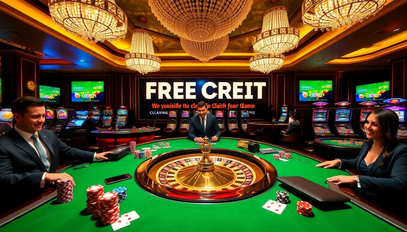 Experience thrilling gameplay with free credit live22 at a luxurious casino, featuring roulette, poker, and dynamic players.