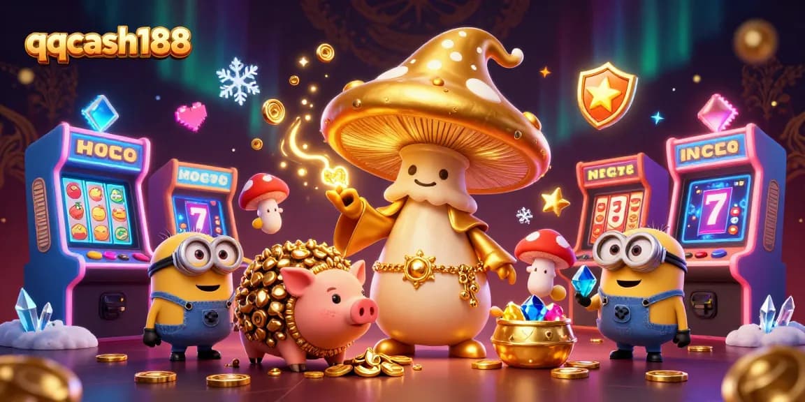 Engage with qqcash188's vibrant slot gaming universe filled with rich graphics and exciting gameplay.