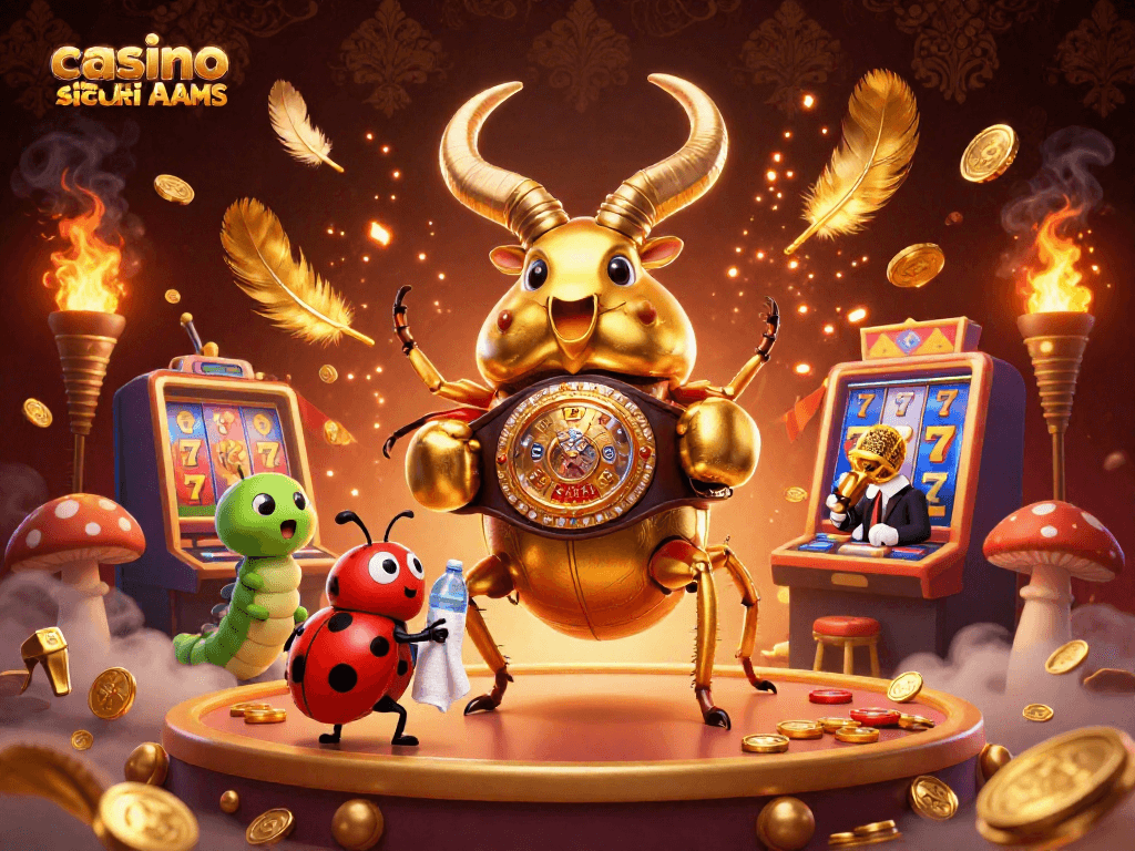 Gioco entusiasmante con il casino sicuri non AAMS: combattimento tra insetti e slot machine!