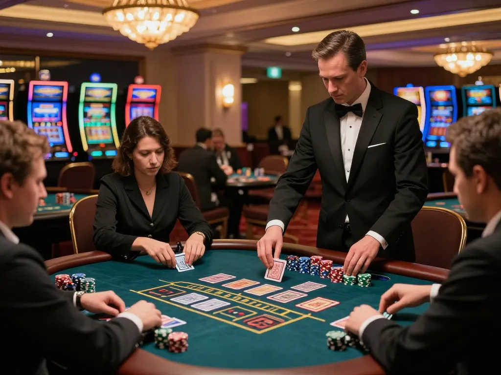 Experience the thrill of baccarat at LC88 luxury casino with engaging gameplay and beautiful ambiance.