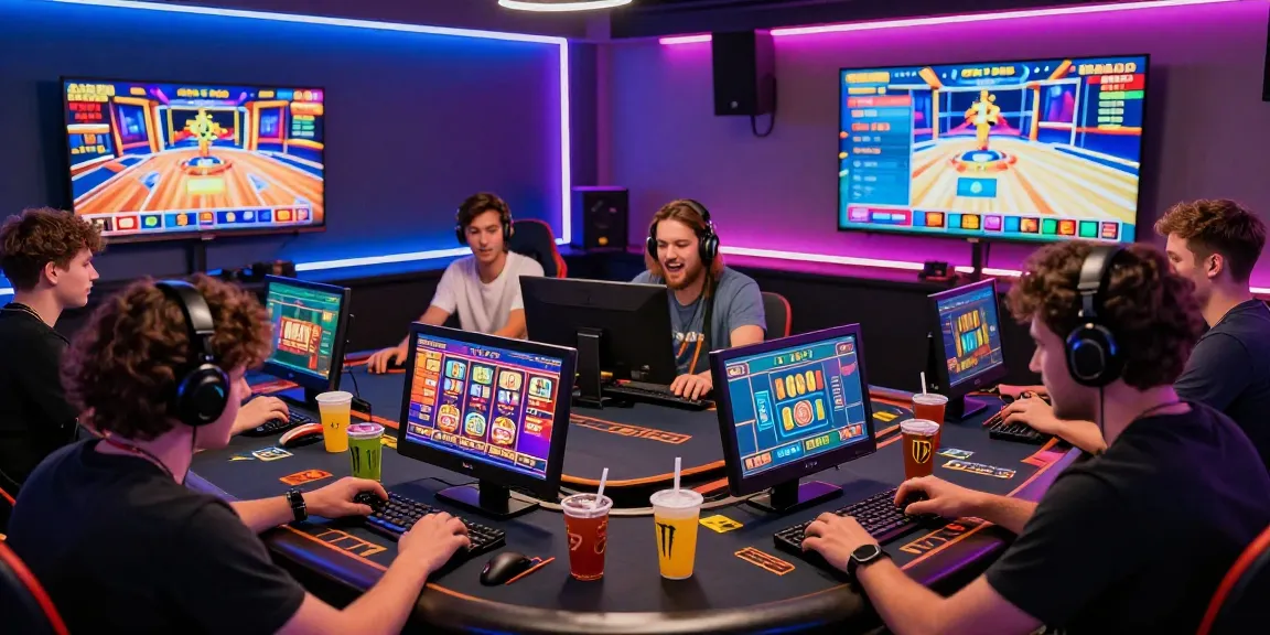 Exciting KO66 online gaming environment with diverse players enjoying casino games, vibrant atmosphere.