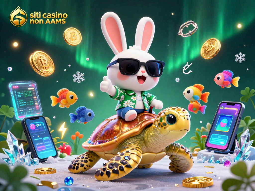 Scopri i siti casino non AAMS con il coniglio fortunato e la tartaruga d'oro!
