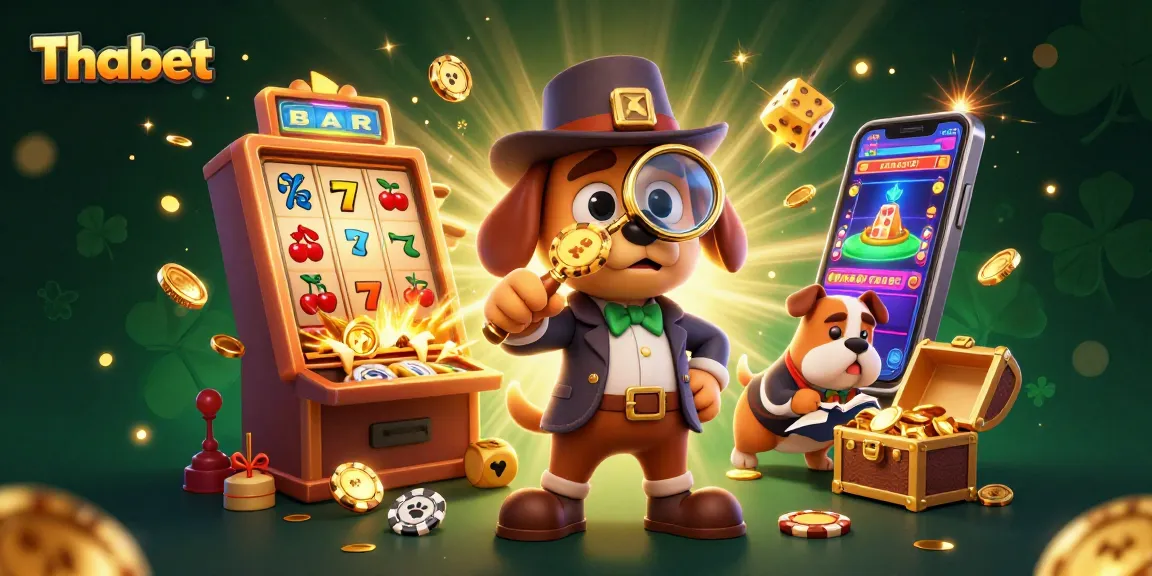 Engage with Thabet's exciting gaming world through a detective-themed casino adventure.