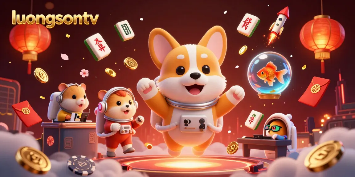 Experience the thrills of gambling with luongsontv in a vibrant space casino scene.