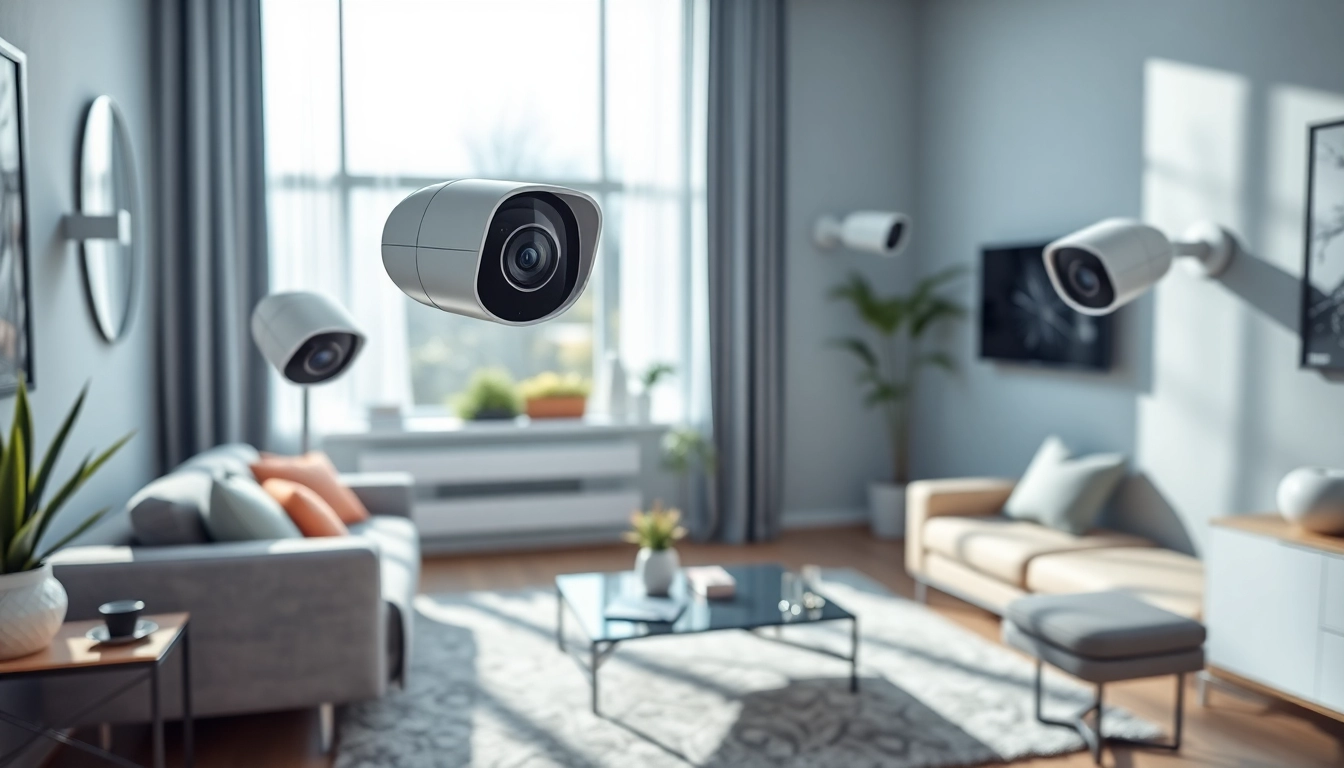 Cámaras de seguridad EZVIZ que mejoran el espacio de vida moderno para la seguridad del hogar