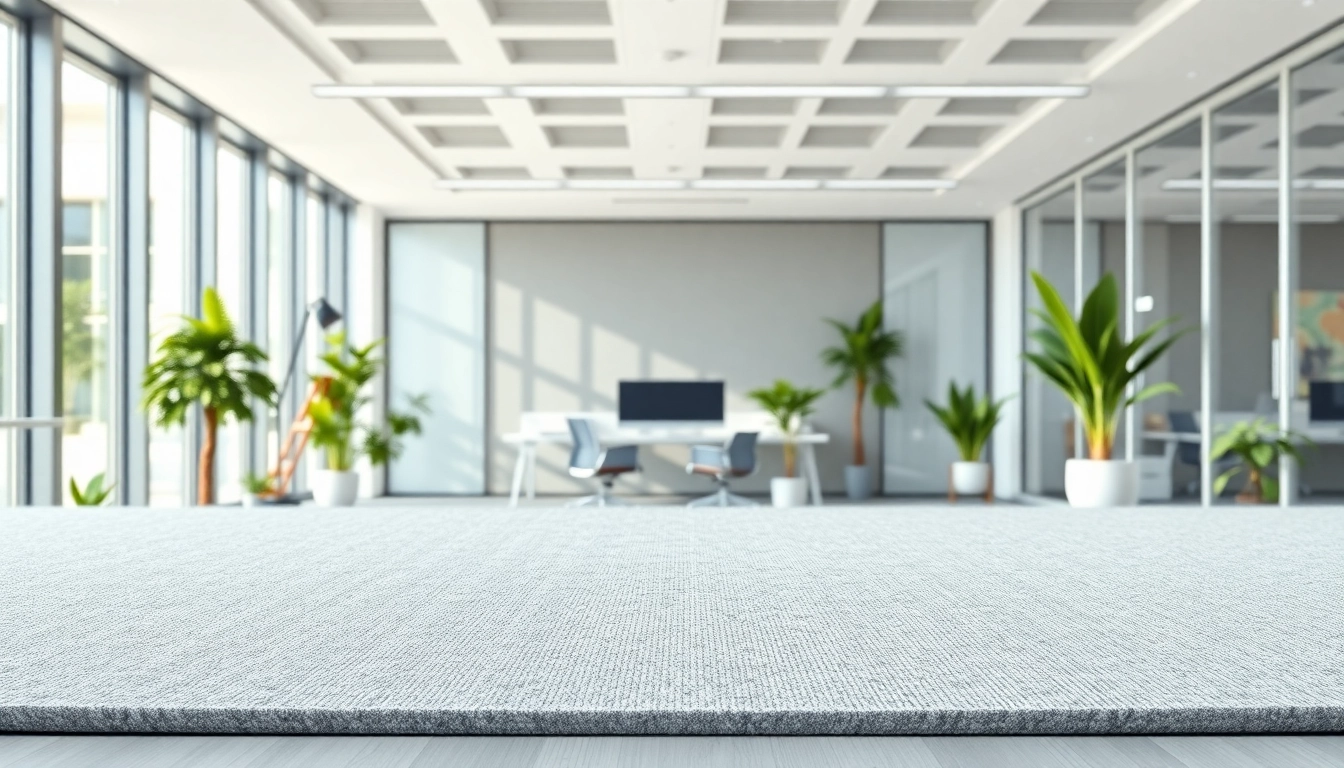 Soundproofing with mass loaded vinyl panels in a modern office environment.