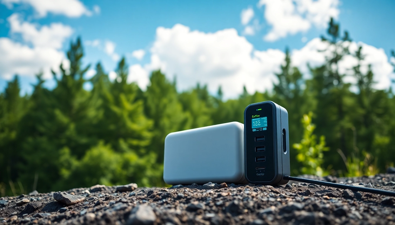 Empower your adventures with EcoFlow portable power station in nature.