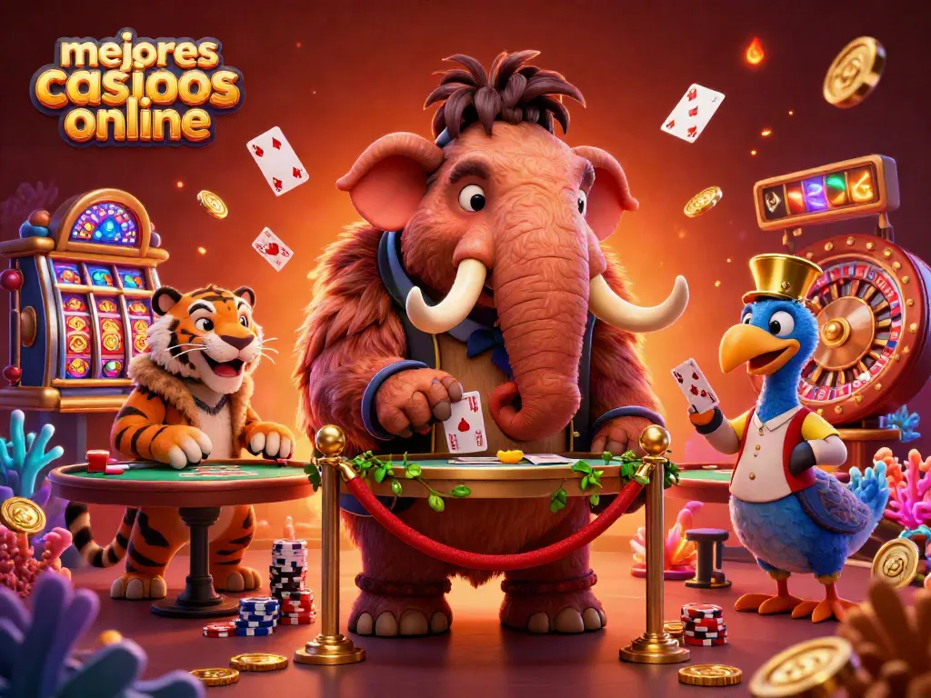 Los mejores casinos online ofrecen un emocionante ambiente de juego con un mamut, un tigre y un pajarito de portero.