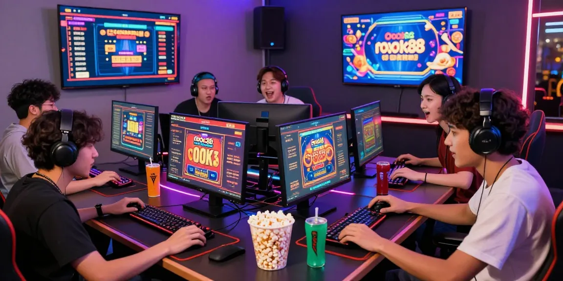 Exciting rokok88 gaming experience with new members enjoying casino games online