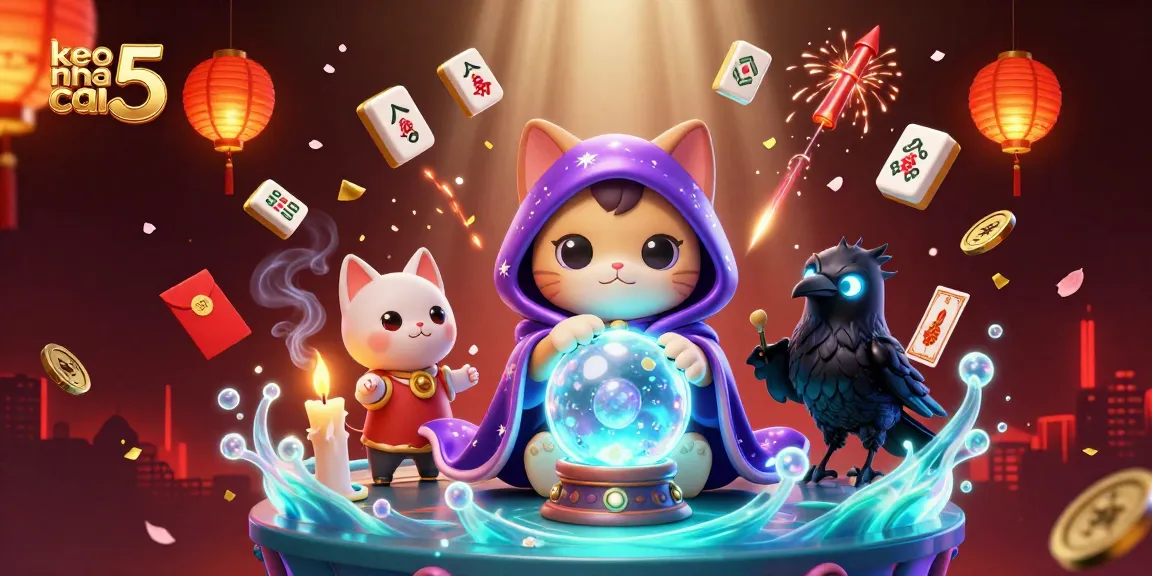 Engage with keo nha cai 5 in this vibrant, 3D illustration showcasing fortune and strategy in gambling.
