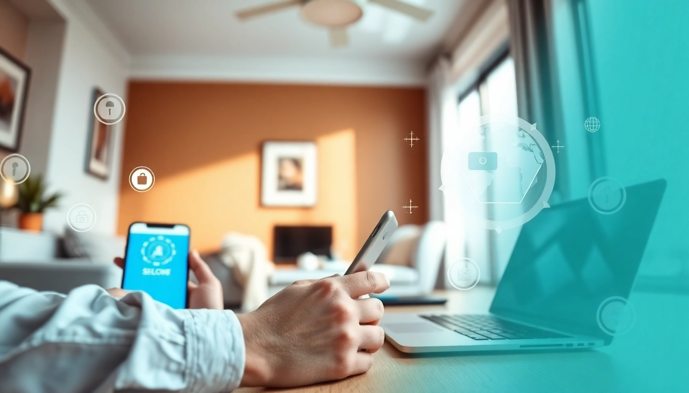 快连下载 interface displayed on various devices highlighting seamless connectivity and privacy protection.