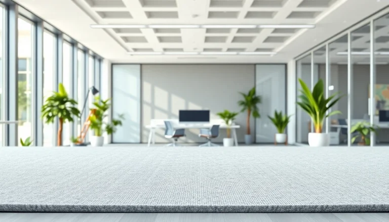 Soundproofing with mass loaded vinyl panels in a modern office environment.